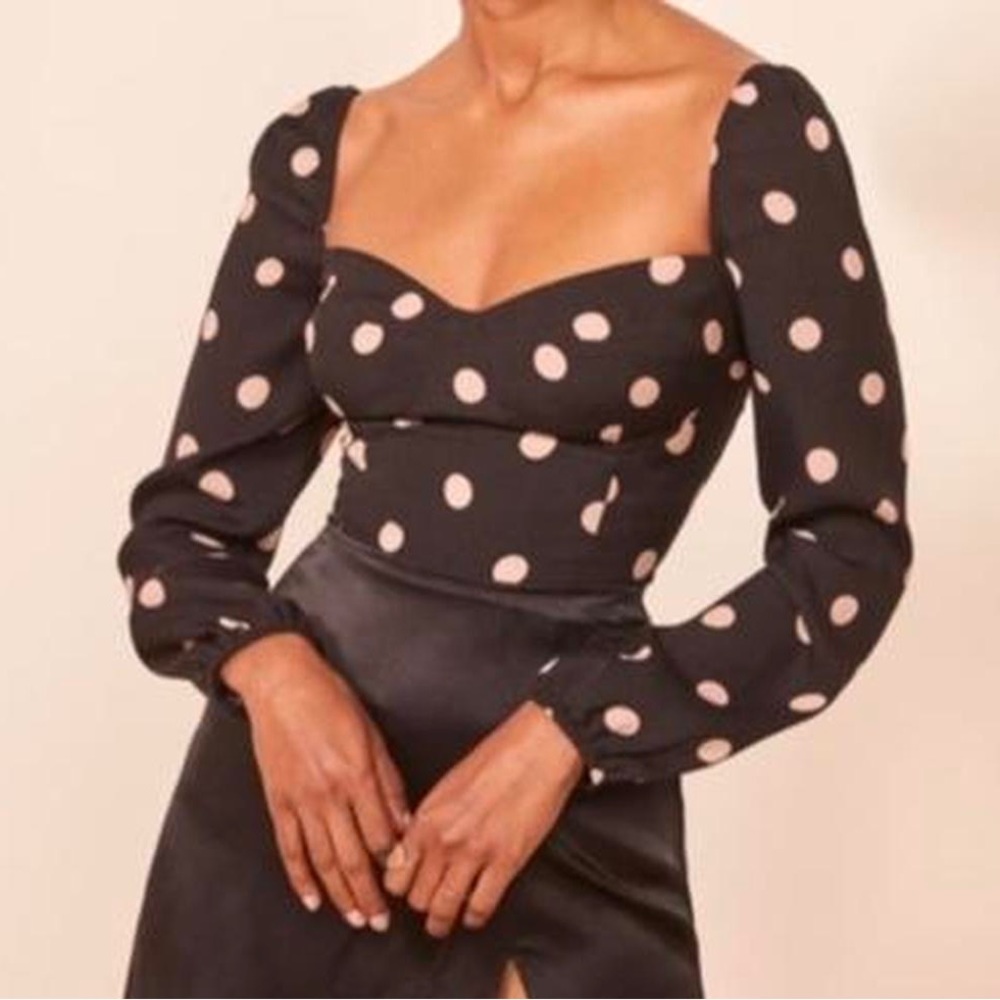 reformation reign top in kisses